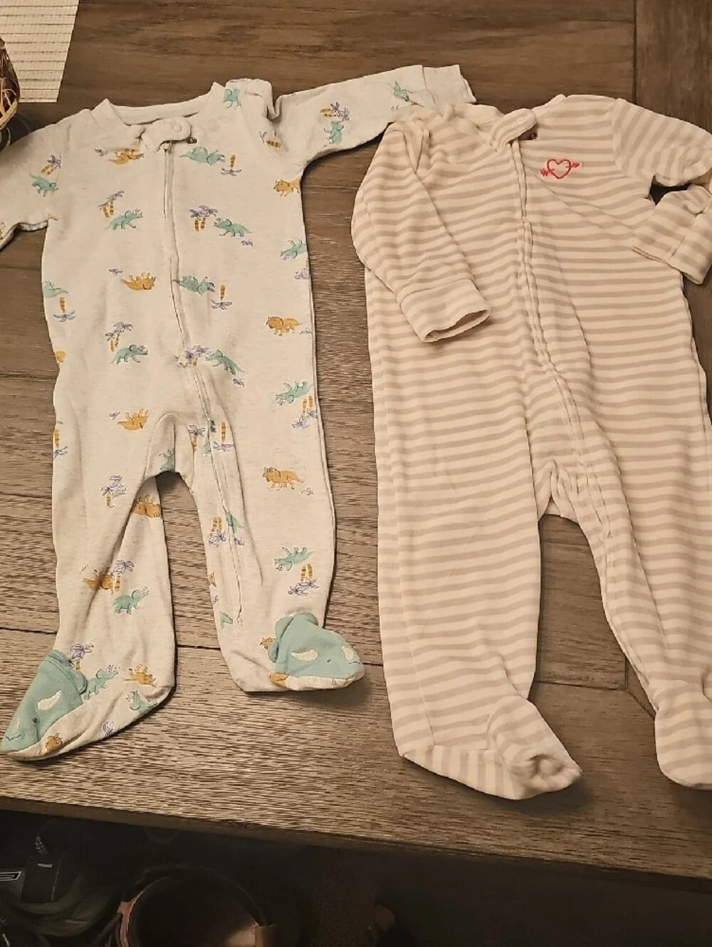 Carter's 2 Pieces Baby Zip Up Pajamas